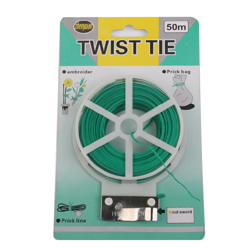 Twist Tie Green