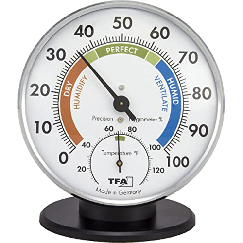 th-601 thermometer and hygrometer analog humidity
