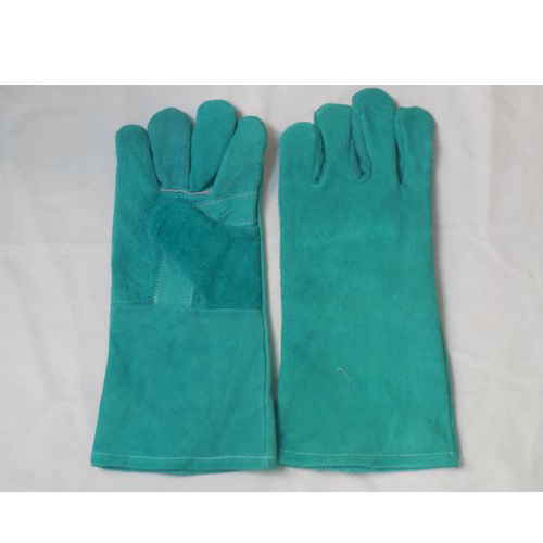 Gloves Green - Leather