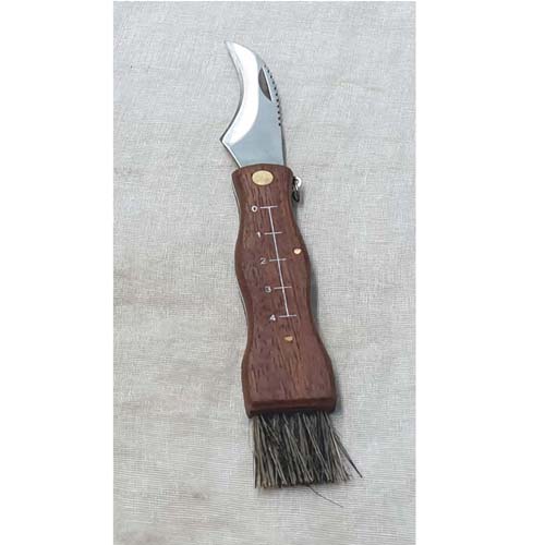 Grafting Knife-Wooden handle with brush