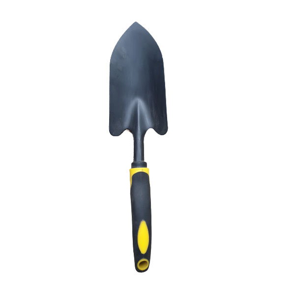 Large Hand Shovel With Black And Yellow Handle